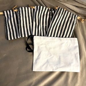 Five LeLe Sadoughi Headbands. Two new and three worn once.